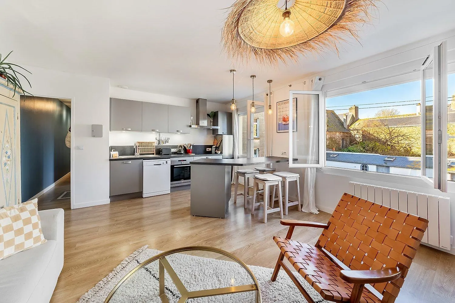 Le Cerf-Volant, Joli 2 Chambres, Parking Saint-Malo Apartment